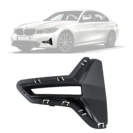 Grade Farol Milha Bmw Serie 3 G20 320i 330i 2019 2020 2021 2022 Esquerdo Motorista