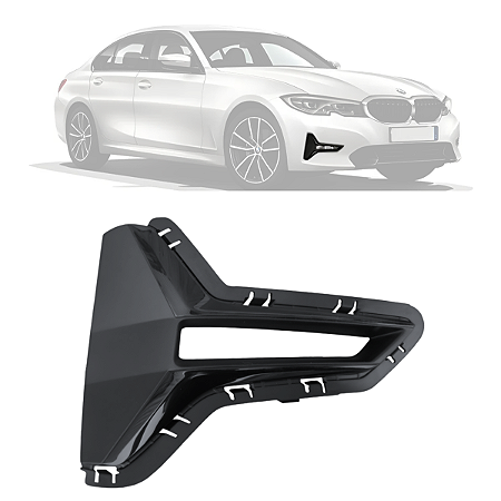 Grade Farol Milha Bmw Serie 3 G20 320i 330i 2019 2020 2021 2022 Direito Passageiro