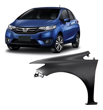 Paralama Dianteiro Esquerdo Honda Fit 2014 2015 2016 2017 2018 2019 2020