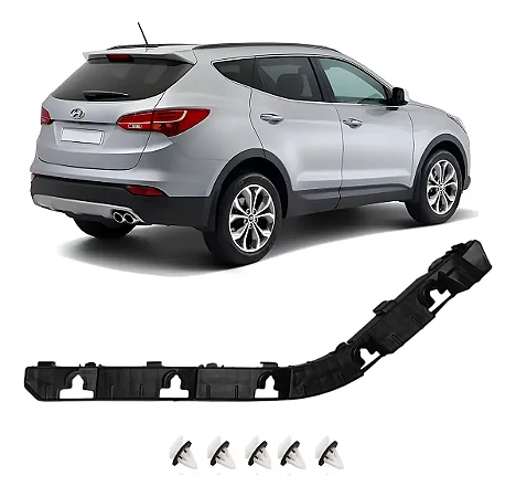 GUIA PARACHOQUE TRASEIRO SANTA FÉ 2013 14 2015 2016 DIREITA