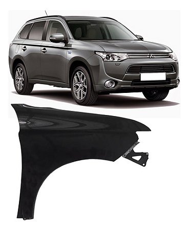 Paralama Dianteiro Direita Mitsubishi Outlander 2014 2015