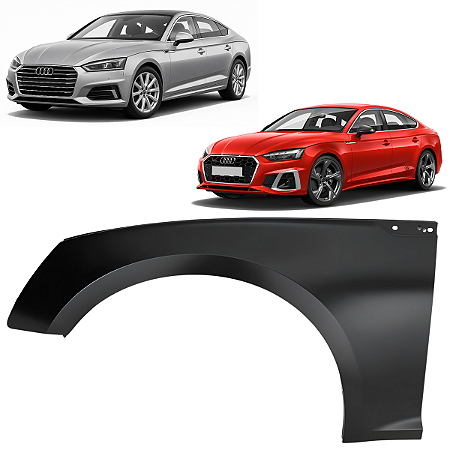 Paralama Dianteiro Audi A5 2017 2018 2019 2020 2022 Esquerdo