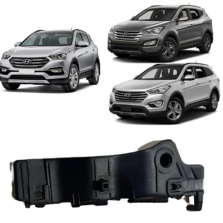 GUIA PARACHOQUE DIANTEIRO SANTA FE 2013 2015 2018 ESQUERDO