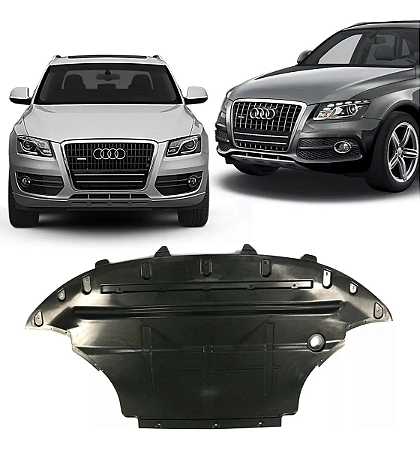 Protetor de Carter Inferior Dianteiro Audi Q5 2009 2010 2011 2012 8R0863821C 8R0863821B