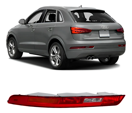 Lanterna Refletor Parachoque Traseiro Audi Q3 2016 2017 2018 2019 Lado Esquerdo Motorista 8ud945095b