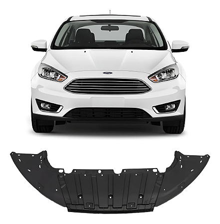 Protetor Inferior Defletor Dianteiro Focus 2016 2017 2018 F1EB17B769C