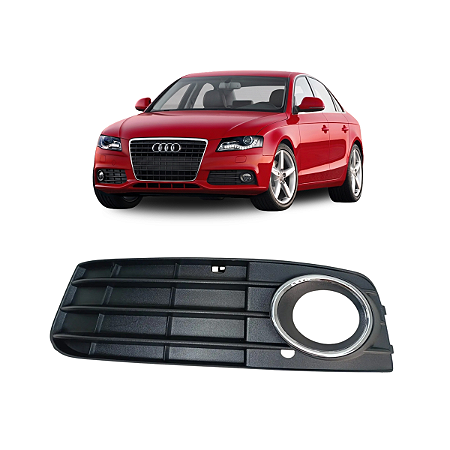 Grade Farol Milha Dianteiro Audi A4 2009 2010 2011 2012 Esquerdo Motorista 8k0807681a01c