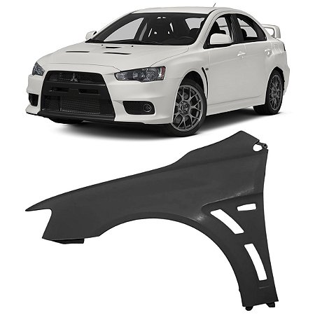Paralama Lancer Evolution X 2010 2011 2012 2013 2014 2015 Motorista Esquerdo