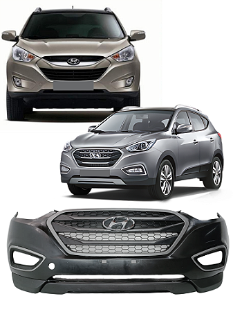 Kit Parachoque Dianteiro Completo Ix35 2011 2012 2013 2014 2015 2016 2017 2018 2019 2020 2021 Grade Cinza Novo