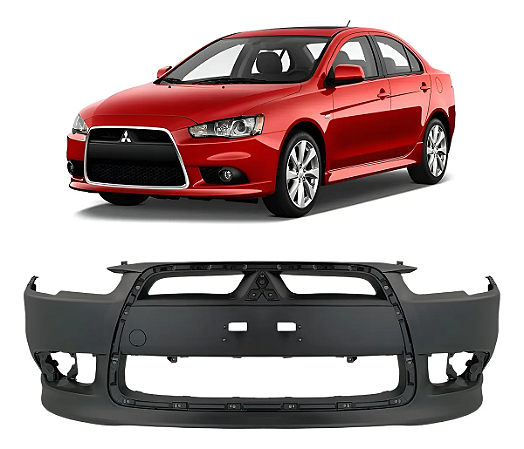 Parachoque Envolvente Dianteiro Mitsubishi Lancer GT 2010 2011 2012 2013 2014 2015 2016 2017 2018 2019 6400B500