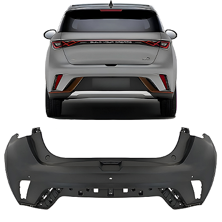 Parachoque Traseiro Furo Sensor Byd Dolphin 2023 2024 2025 EM2E2804111