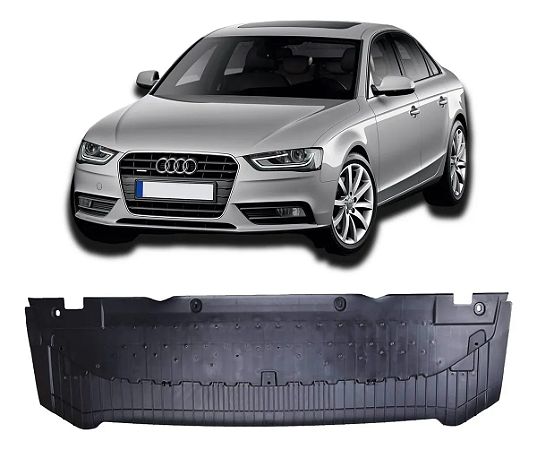 Protetor Carter Defletor Inferior Dianteiro Audi A4 2013 2014 2015 2016 8K0807611B