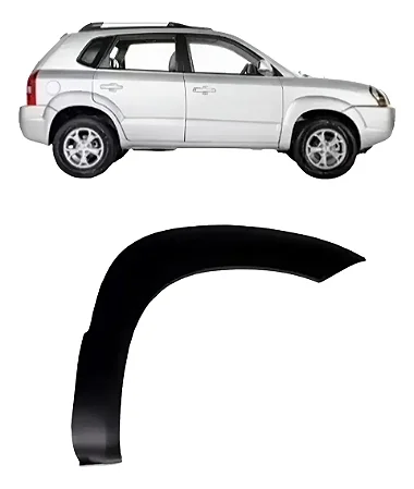 Friso Paralama Tucson 2005 2006 2007 2008 2009 2010 2011 2012 2013 2014 2015 2016 Dianteiro Passageiro Direito