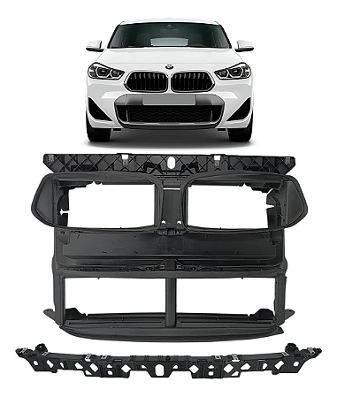 Defletor Ar Suporte Radiador Frontal Bmw F39 X2 2017 2018 2019 2020 51748069176