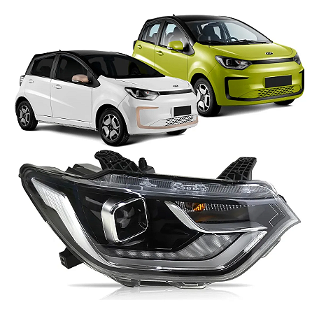 Farol Eletrico Dianteiro Jac E-js1 2022 2023 2024 2025 Direito Passageiro 4121200x0071