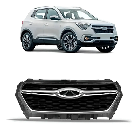 Grade Friso Cromado Parachoque Dianteiro Tiggo 5x 2018 2019 2020 J688401010BC