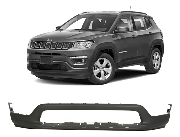 Spoiler Inferior Dianteiro Jeep Compass Limited 2017 2018 2019 2020 2021 68351543AA