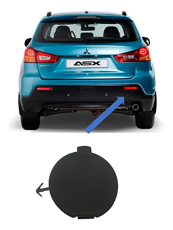 Tampa Reboque Traseira Asx 2010 2011 2012 6410b800zz