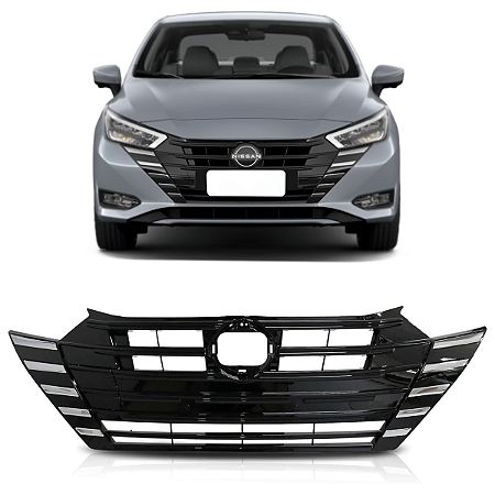 Grade Parachoque Dianteiro Nissan Versan 2023 2024 2025 2026 62070-6EM0A