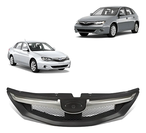 Grade Parachoque Transformação Subaru Impreza 2008 2009 2011 Preto Brilhante 91121FG061