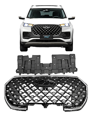 Grade Superior Parachoque Dianteiro Tiggo 8 Pro 2022 2023 2024 602001961AA