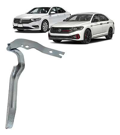 Dobradiça Braço Capô Jetta 2018 2019 2020 2021 2022 2023 2024 Esquerdo Motorista 17A823301