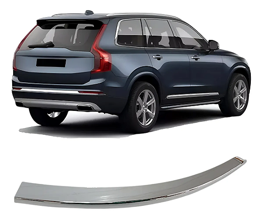 Friso Moldura Acabamento Refletor Traseiro Volvo XC90 2020 2021 2022 2023 2024 Direito Passageiro 31663543