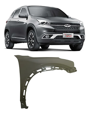 Paralama Dianteiro Chery Tiggo 7 2019 2020 2021 2022 Direito Passageiro T15-8403102