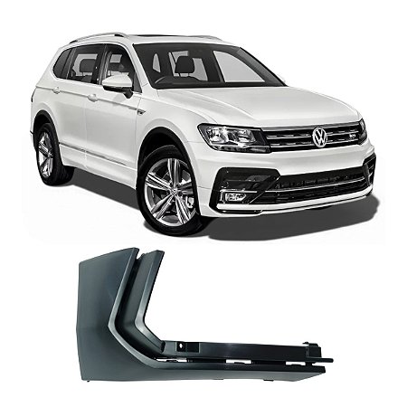 Ponteira Spoiler Inferior Dianteiro Tiguan R-Line 2018 2019 2020 2021 2022 Passageiro 5NN853212CGRU