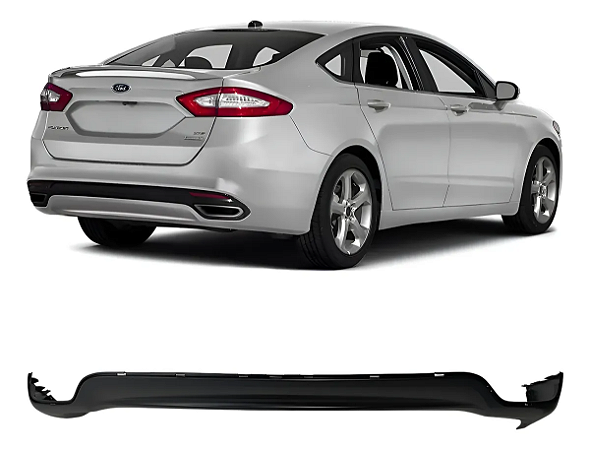 Saia Spoiler Inferior Parachoque Traseiro Fusion 2013 2014 2015 2016 2017 2018 2019 DS7Z17810DAPTM