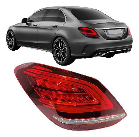 Lanterna Canto LED Mercedes C180 C200 C300 2019 2020 Esquerdo Motorista A2059064703 A2059064503
