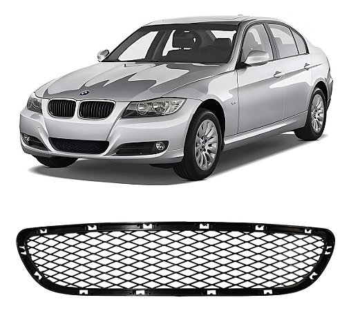Grade Tela Inferior Parachoque Dianteiro Bmw 320i 325i 330i 2008 2009 2010 2011 2012