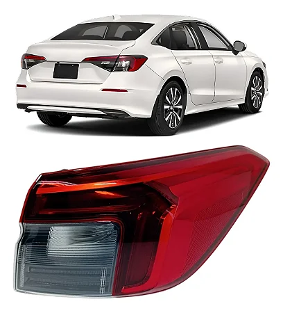 Lanterna Traseira Led Honda Civic 2022 2023 2024 2025 Lado Direito Passageiro