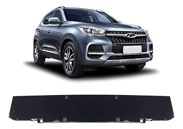 Suporte Moldura Placa Dianteira Chery Tiggo 5x 2020 2021 2022