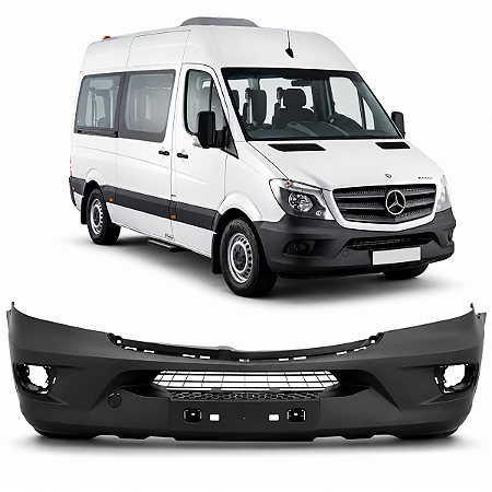 Parachoque Dianteiro Mercedes Sprinter Furo Milha 2018 2019