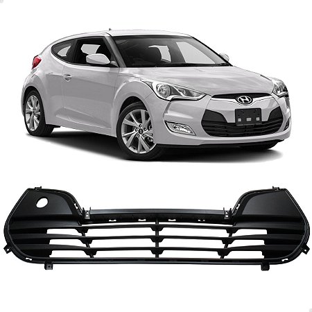 Grade Inferior Parachoque Dianteiro Veloster 2011 2012 2013 Novo