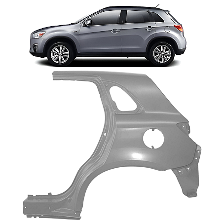 Retalho Folha Lateral Mitsubish Asx 2011 2012 2013 2014 2015 2016 2017 2018 2019 2020 2021