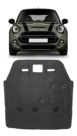 Protetor Carter Inferior Dianteiro Mini Cooper 2015 2016 2017 2018 2019