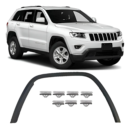 Friso Alargador Paralama Dianteiro Jeep Grand Cherokee 2011 2012 2013 2014 2015 Direito Passageiro