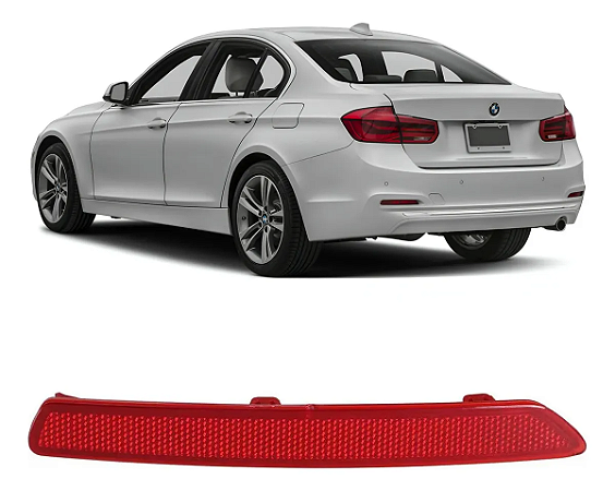 Refletor Olho De Gato Bmw 320i 328i 2015 2016 2017 2018 Esquerdo Motorista 63147400207