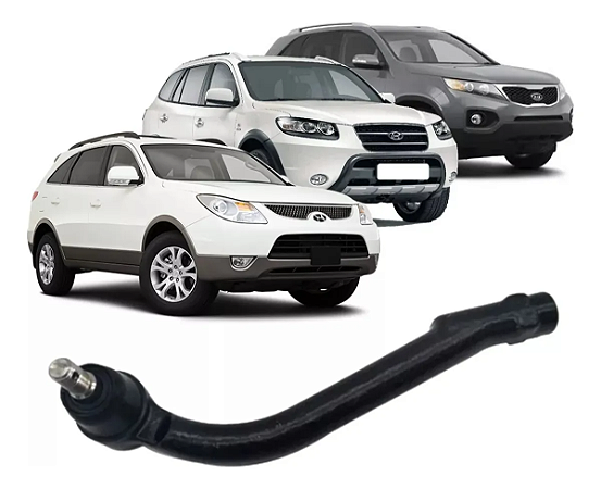 Terminal Direção Sorento Vera Cruz Santa Fé 2006 2007 2008 2009 2010 Direito Passageiro 56820B900