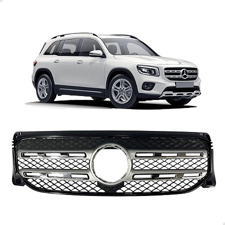 Grade Parachoque Dianteiro Friso Cromado Glb200 Glb220 2020 2021 2022 2023 2024 2025