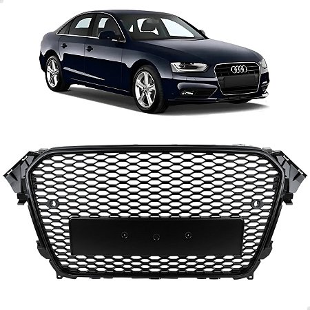 Grade Dianteira Modelo Rs4 Para Audi A4 2013 2014 2015 2016 8KD853651A Preta
