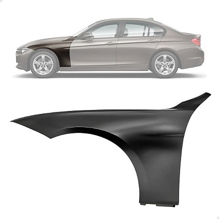Paralama Dianteiro BMW 316i 320i 328i 2013 2014 2015 2016 2017 2018 Esquerdo Motorista 41007438439