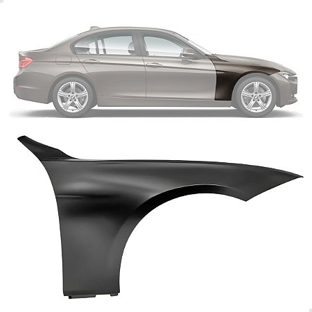 Paralama Dianteiro BMW 316i 320i 328i 2013 2014 2015 2016 2017 2018 Direito Passageiro 41007438440