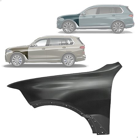 Paralama Dianteiro BMW X7 G07 2019 2020 2021 2022 2023 2024 2025 2026 Esquerdo Motorista 41007497289