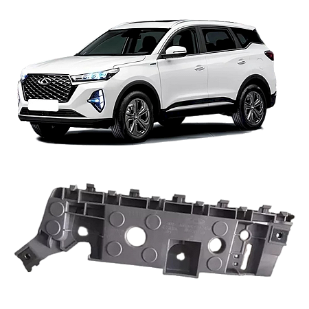 Suporte Guia Do Parachoque Dianteiro Tiggo 7 Pro 2021 2022 2023 2024 2025 Esquerdo Motorista