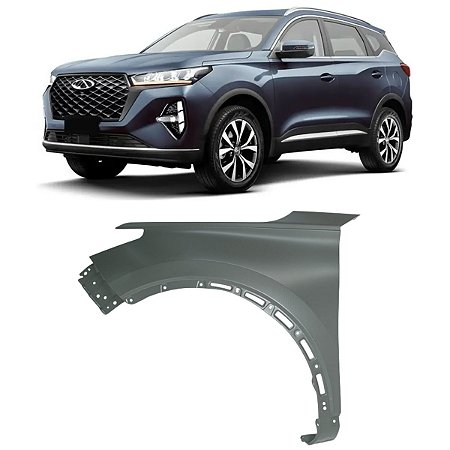 Paralama Dianteiro Aço Chery Tiggo 7 Pro Sport 2021 2023 2024 2025 Esquerdo Motorista 553000205AADYJ