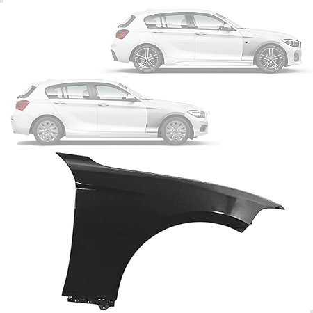 Paralama Dianteiro BMW F20 116i 118i 120i 125i 2012 2013 2014 2015 2016 2017 2018 2019 Direito Passageiro 41007284646