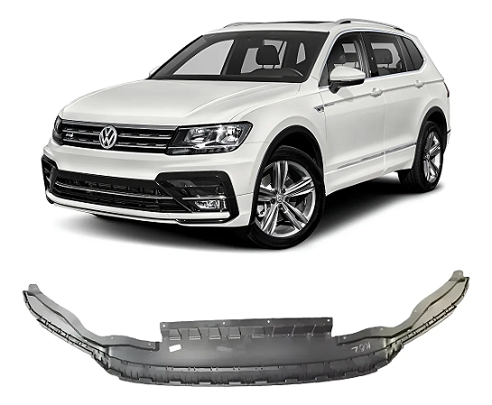 Spoiler Diant Parachoque Inferior Tiguan R-line 2018 19 2020